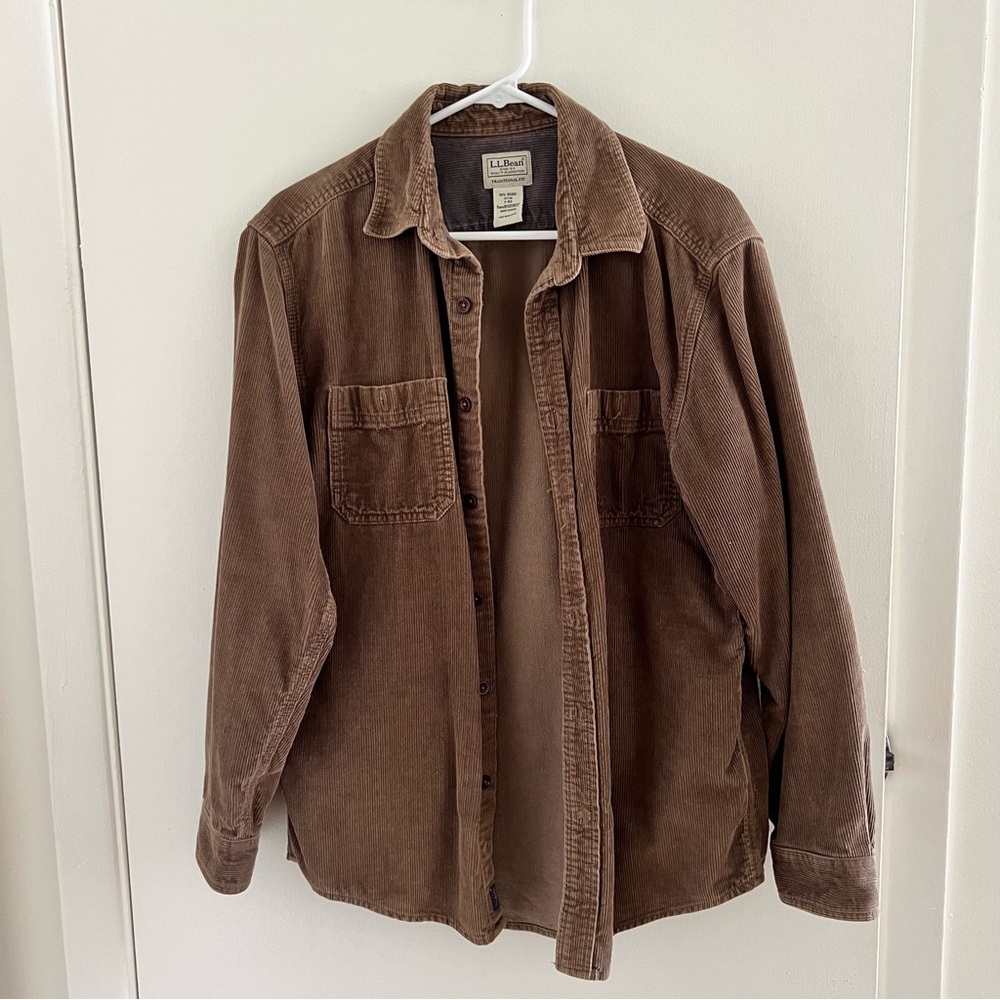 LL Bean corduroy jacket